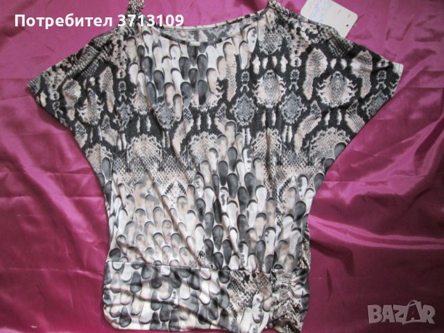 Нова с етикет лятна дамска блуза , снимка 6 - Тениски - 42447714