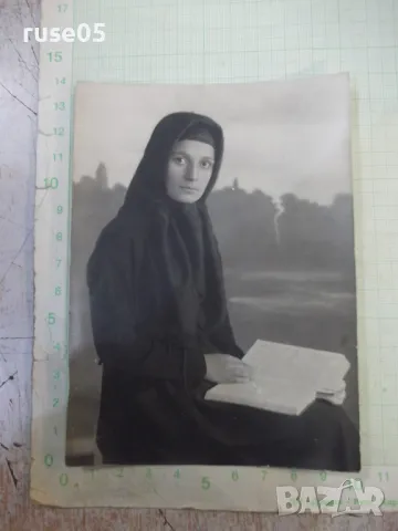 Снимка стара на дама като монахиня