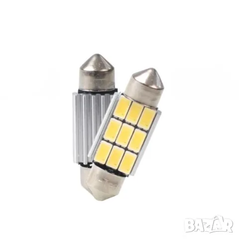 M-Tech LED крушки софитни 41mm 24V 2 броя, снимка 3 - Аксесоари и консумативи - 55865002