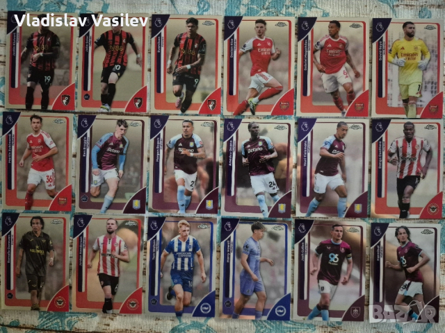 Topps Chrome EPL 25/26 - Base & Inserts