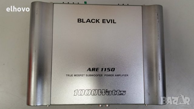 Авто усилвател Black Evil ARE 1150, снимка 1 - Ресийвъри, усилватели, смесителни пултове - 30088098