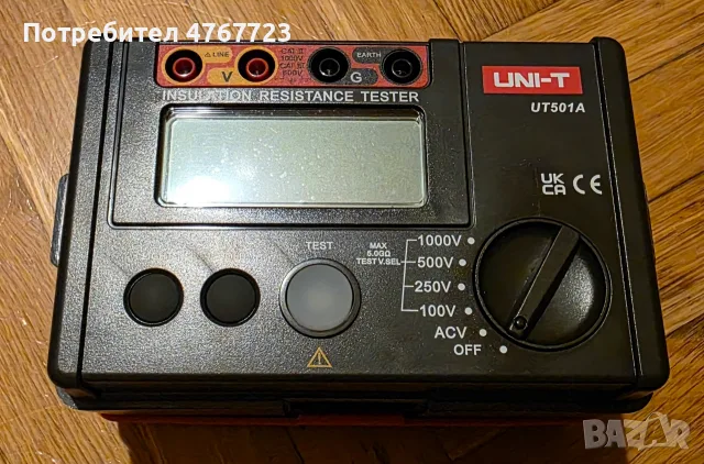UT501A мегаомметър multimeter  digital, снимка 2 - Други - 56459886