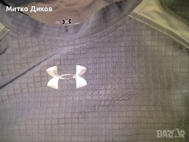Under Armour маркова спортна тениска метал компресион размер ХЛ, снимка 7 - Тениски - 37469855