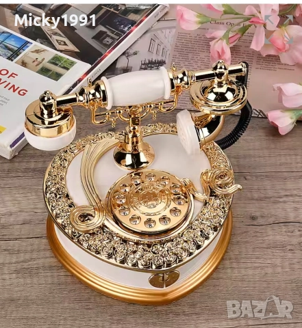 Ретро телефон/ музикална кутия за бижута , снимка 3 - Други - 52535732