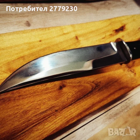 Колекционерски Ловен масивен нож , снимка 9 - Други ценни предмети - 50567382