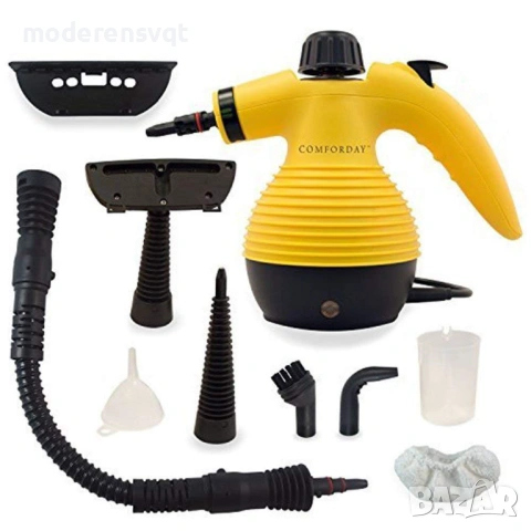 Мощна парочистачка Steam Cleaner 9 с аксесоара, снимка 3 - Парочистачки и Водоструйки - 53100906