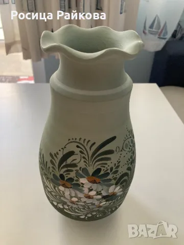 Керамична ваза, снимка 2 - Вази - 50114284