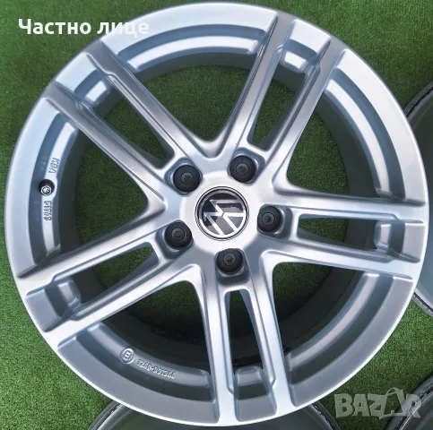 Продавам 4бр 17-ки джанти за Фолксваген Пасат, Голф, Туран, Ти-рок Тигуан , снимка 4 - Гуми и джанти - 55790420