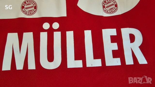 Тениска на Bayern Munchen , 25 Thomas Müller , снимка 6 - Тениски - 53912385