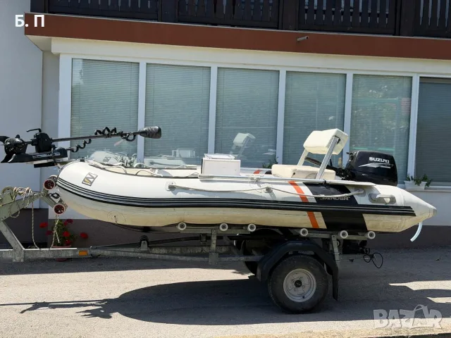 Лодка Zander 330 + Suzuki DF15 15 к.с. + Haswing Cayman 55