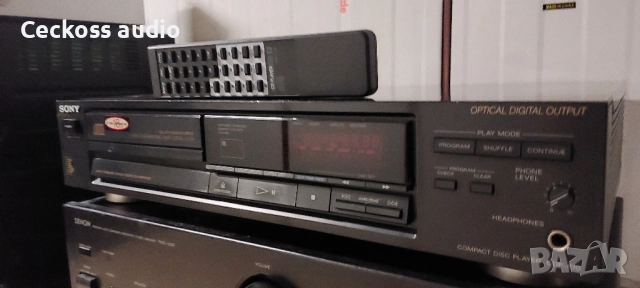 Сд плеър SONY CDP-670 с дистанционно , снимка 2 - Ресийвъри, усилватели, смесителни пултове - 52089386