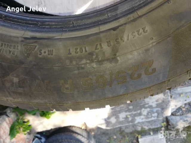 Зимни гуми continental 225/65/R 17, снимка 5 - Гуми и джанти - 29180630