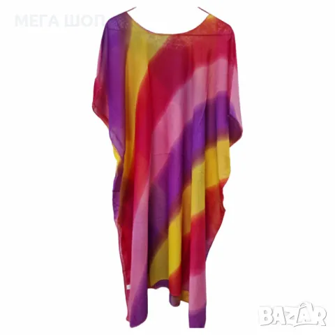 Плажна туника 90x90 – Перфектният избор за стил и комфорт през лятото, снимка 5 - Туники - 50193047