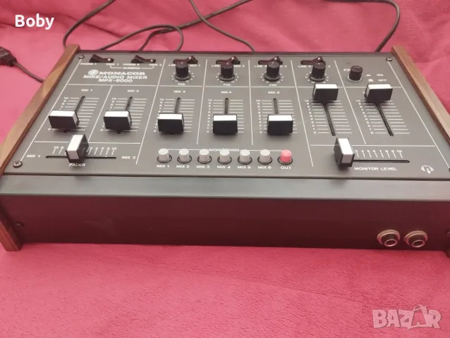 Mixer Monacor MPX-6000, снимка 7 - Ресийвъри, усилватели, смесителни пултове - 56541987