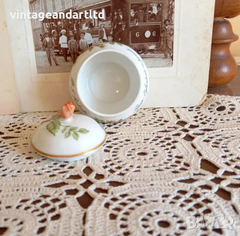 Порцеланова кутийка, Hutschenreuther, перфектна, снимка 5 - Антикварни и старинни предмети - 47497954