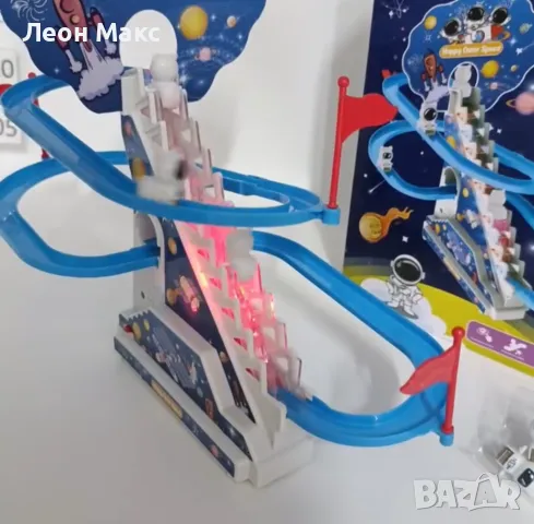 Игра писта пързалка за катерене на астронавти 