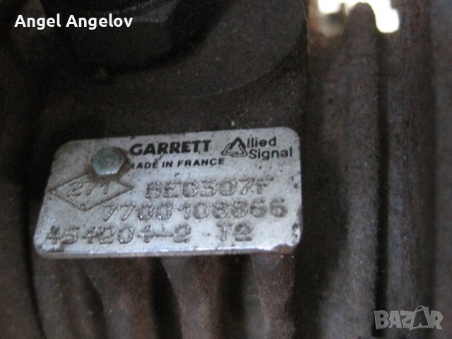 Турбо 7700108866 Garrett 454204-2 за Volvo V40 S40 1.9 TD Megane 1,9td V40. 1995-2004, снимка 4 - Части - 42537619