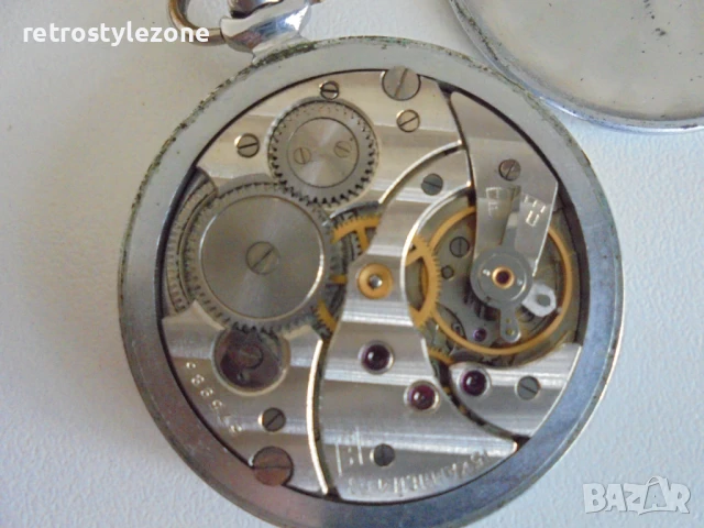 № 8079 стар руски джобен часовник -  МОЛНИЯ , снимка 5 - Други ценни предмети - 50523752