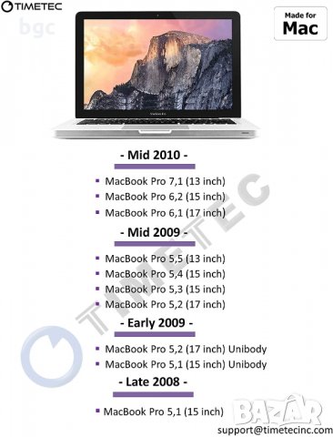 Нова 8GB (2x 4GB) DDR3 PC3-8500 1067 MHz 1066 MHz MacBook РАМ Памет SO-DIMM за ЛАПТОПИ 8500S, снимка 4 - Части за лаптопи - 31822396