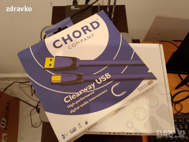 CHORD Clearway USB, 0.75 м., снимка 3 - Ресийвъри, усилватели, смесителни пултове - 52466228