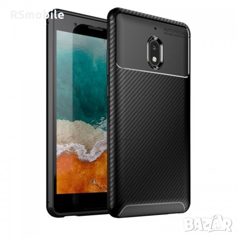 Nokia 2.1 - Удароустойчив Кейс Гръб FIBER, снимка 1