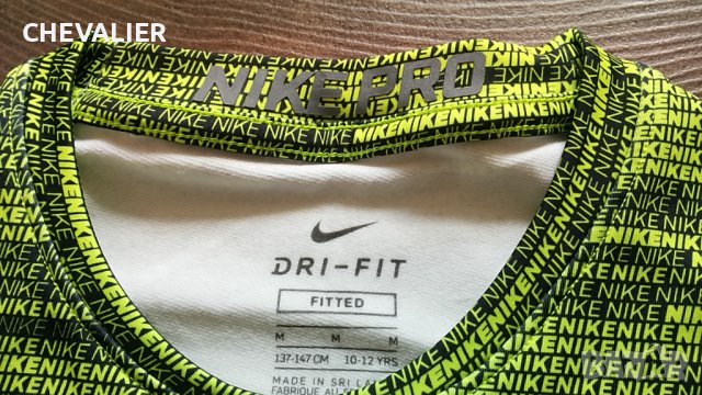 NIKE PRO DRI-FIT Размер 137-147 см / 10-12 години детска блуза 37-11, снимка 6 - Детски Блузи и туники - 38090448
