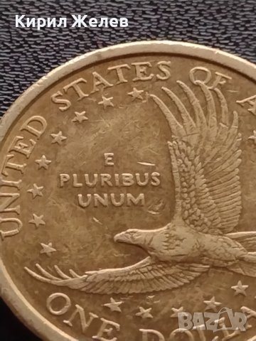 Монета ONE DOLLAR UNITED STATES OF AMERICA E PLURIBUS UNUM за КОЛЕКЦИЯ 38067, снимка 4 - Нумизматика и бонистика - 40767256