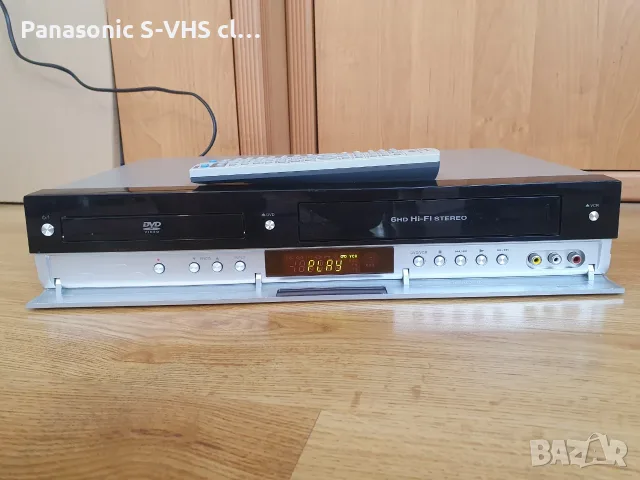 LG V-190 DVD player VHS recorder, снимка 2 - Плейъри, домашно кино, прожектори - 55981294