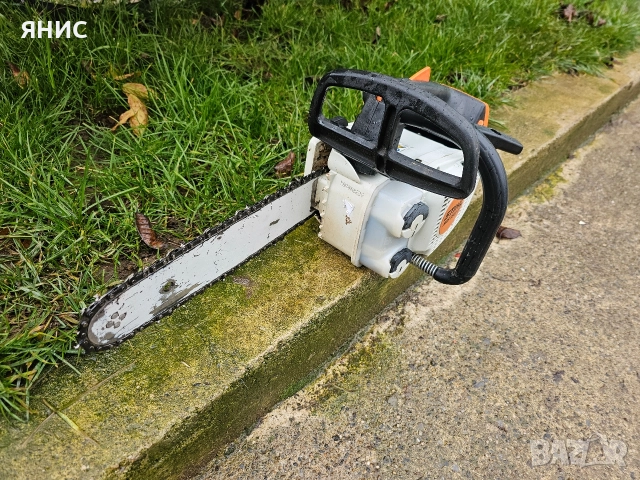 МОТОРНА РЕЗАЧКА STIHL MS 193.T. КАСТРАЧКА. ПЕРФЕКТНА , снимка 3 - Градинска техника - 52891520