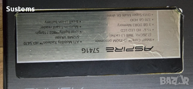 Acer aspire 5741G, снимка 12 - Лаптопи за дома - 54215367