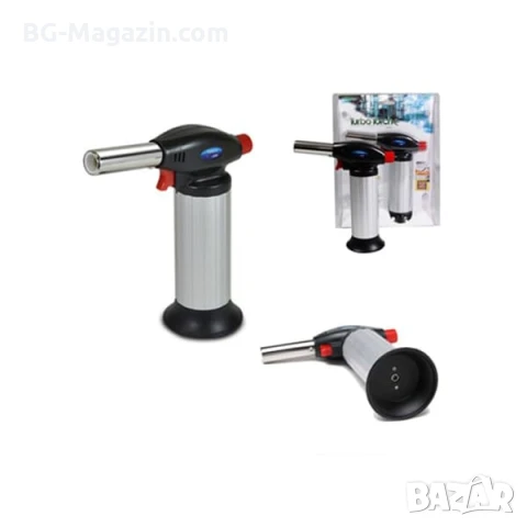 Мощна професионална газова горелка за запояване барбекю домашна кухненска запалка наргиле готвене, снимка 4 - Поялници и запояване - 51050095