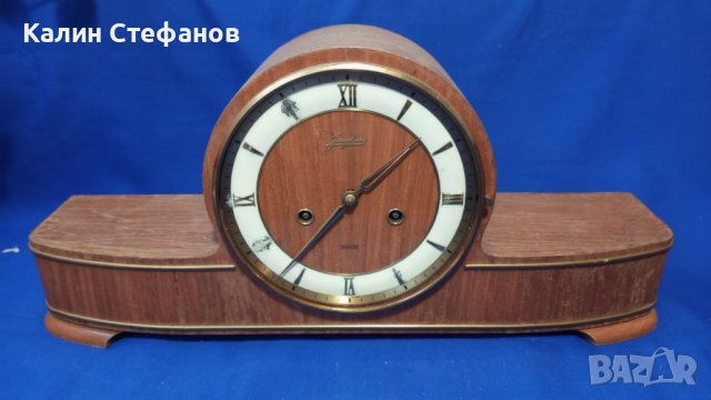 Ретро настолен часовник Юнгханс  JUNGHANS   EXACTA, снимка 9 - Антикварни и старинни предмети - 42919420