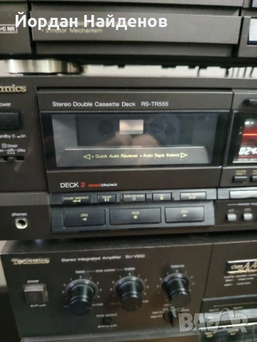 TEChnics RS. TR 555 PERFEKTEN И. ДВЕТЕ ГНЕЗДА СА ЗАПИСВАЩИ, снимка 2 - Декове - 54263782