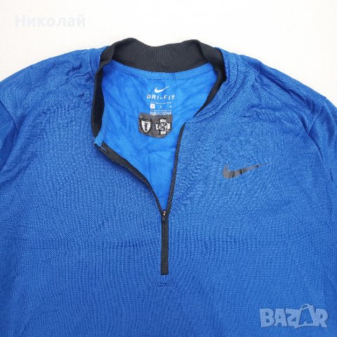 NIKE AH6267 Therma-Fit Dri-Fit Fleece Оригинално Мъжко Горнище Поларена Ватирана Блуза Размер L, снимка 7 - Блузи - 38619864
