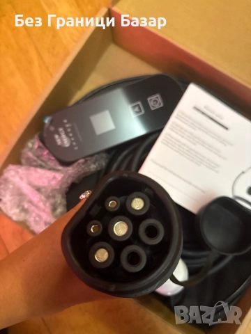 Ново EV зарядно устройство New Energy Charger Type 2 кабел, снимка 4 - Друга електроника - 51805170