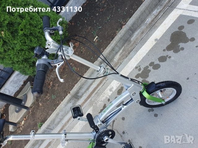 сгъваем велосипед Genius Mobiky, снимка 12 - Велосипеди - 51549139