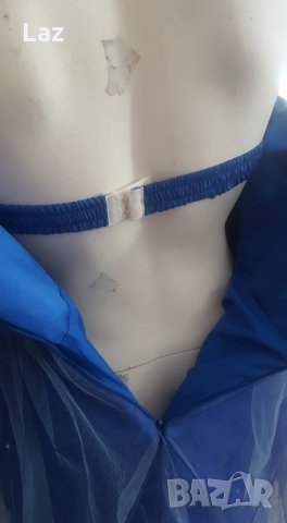 официална рокля в микс от индиго и тъмно синьо с камъни, снимка 7 - Рокли - 29297896