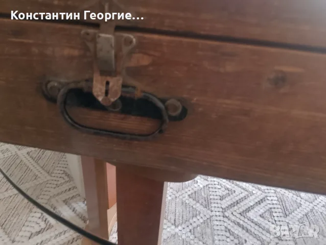 Стар куфар запазен, снимка 6 - Колекции - 56413043