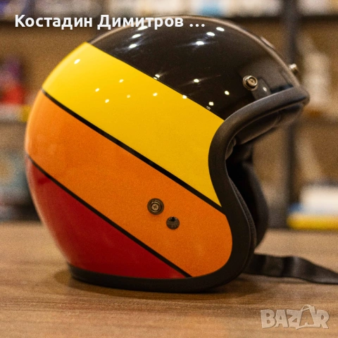 Каска за Мотоциклет М Размер BELL JET HELMET CUSTOM 500, снимка 2 - Аксесоари и консумативи - 54083497