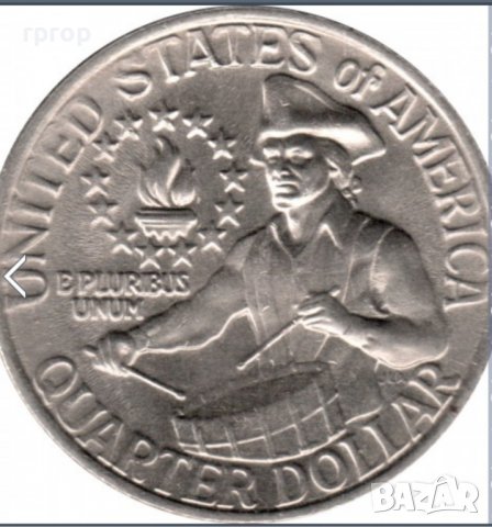 Монети. САЩ. 1/4 Американски долари . Quarter . Пълен комплект. 33  бройки. От 1965 до 1998 г. вкл., снимка 8 - Нумизматика и бонистика - 30118402