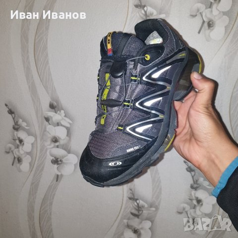 водоустойчиви туристически обувки/маратонки Salomon  XT Wings  номер 38 1/3, снимка 2 - Други - 42770749