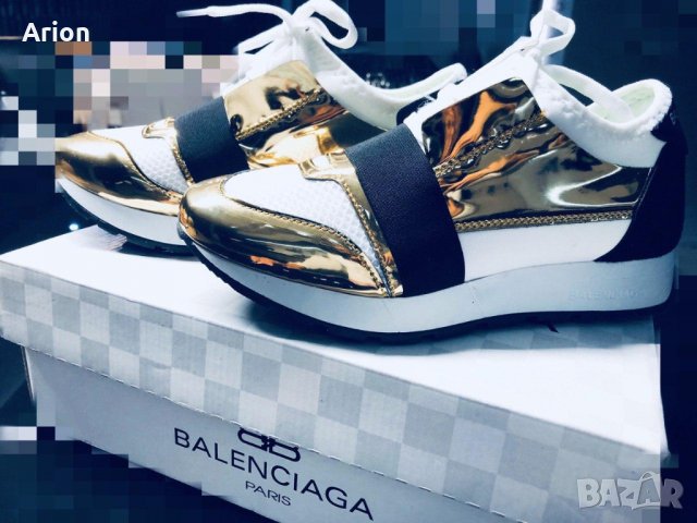 Дамски модерни маратонки Balenciaga ПРОМОЦИЯ, снимка 4 - Дамски ежедневни обувки - 29887350