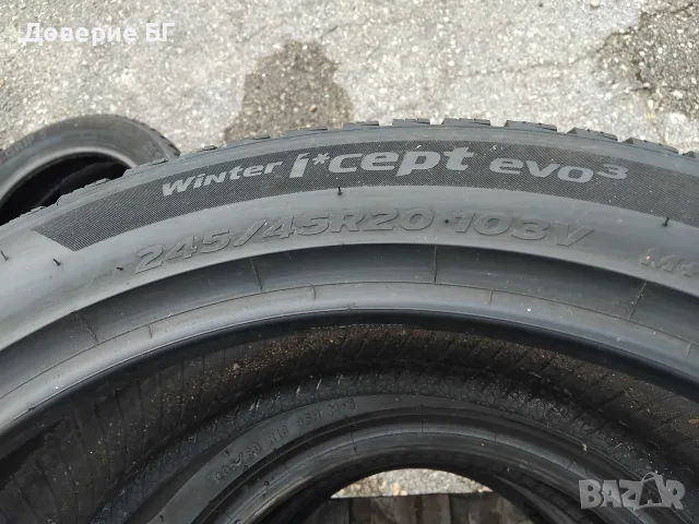 Единична гума 245 45 20 Ханкук Hankook 1 брой единичка. Нов внос. Не е нова.Без коментар на цената, снимка 8 - Гуми и джанти - 56241094