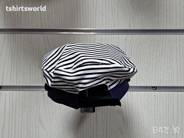 Нова капитанска шапка на райе CAPTAIN с Котва, Унисекс, снимка 4 - Шапки - 47689815