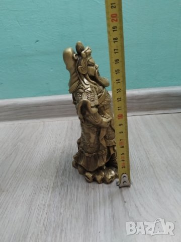 китайска статуетка-воин, снимка 2 - Статуетки - 40133278