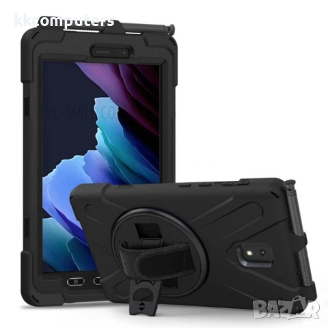 Samsung Galaxy Tab Active 3 T570/T575/T575N/T577 Tablet Case/Pen Slot /Hand Band/360° Swivel Kicksta