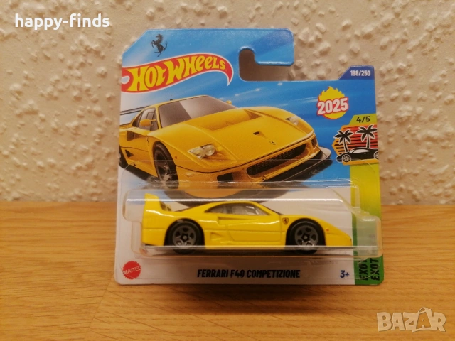 Ексклузивен лот Hot Wheels FERRARI – 5 легендарни модела (НОВИ), снимка 5 - Колекции - 54072010