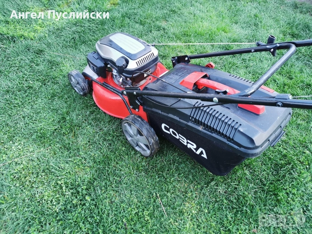 Бензинова косачка Cobra 46 см Самоходна , снимка 6 - Градинска техника - 54069824