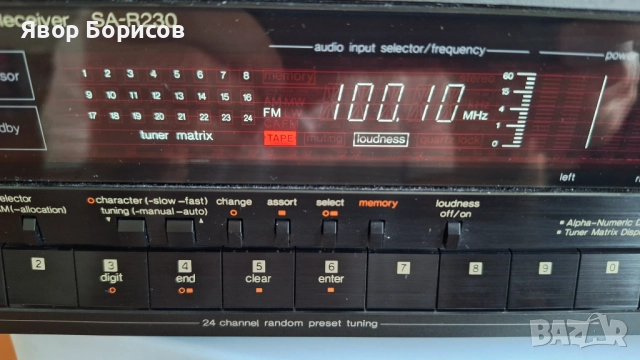 Резервиран-Technics AM/FM Stereo Receiver SA‑R230 + оригинално дистанционно Technics EUR64758, Japan, снимка 7 - Ресийвъри, усилватели, смесителни пултове - 52795875