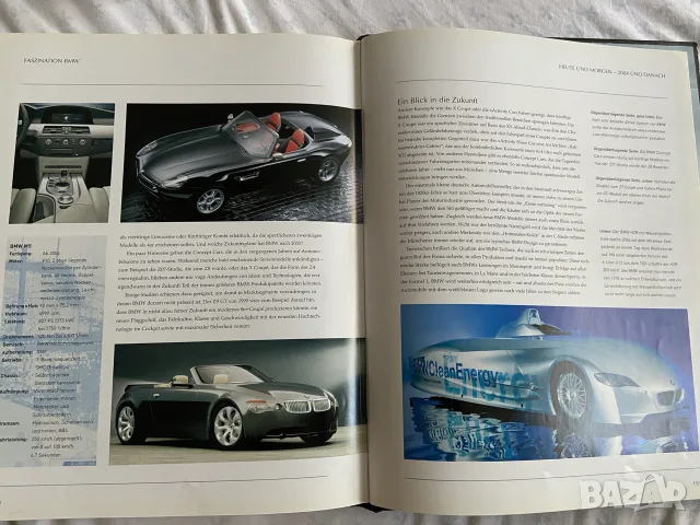 Книга „Faszination BMW“ (Немски език) – Твърди корици, луксозен голям формат, снимка 13 - Наука, техника и компютри - 56050489